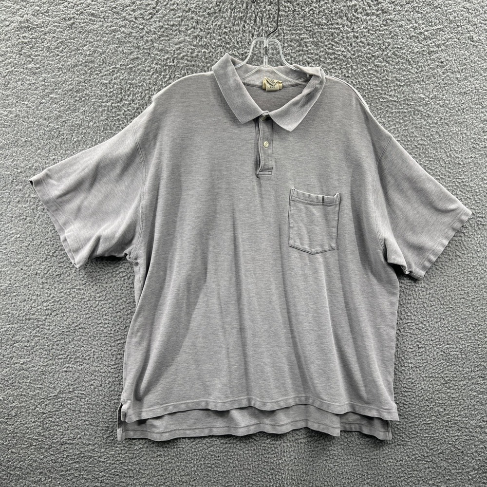 LL Bean Mens Polo Shirt XXL Pocketed Relaxed Classic Preppy Heritage Casual Golf